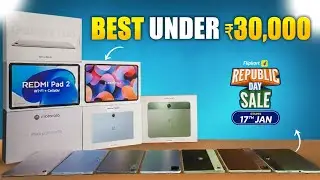 Don&rsquo;t Miss⚡️Top 5 Best Tablets Under 30000 On Flipkart Republic Day Sale⚡️Best Tablets Under 30000