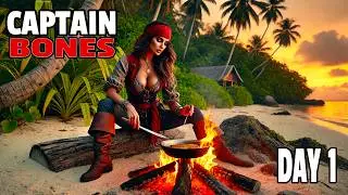 Amazing Open World Pirate Survival! Captain Bones!