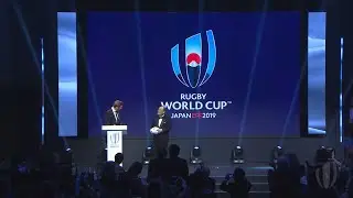Official handover from Rugby World Cup 2019 to Rugby World Cup 2023