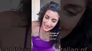 Я не понимаю, почему ты не хочешь здоровую пищу ￼#итальянская