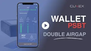 How to Use the Cuvex PSBT Wallet | Secure Bitcoin Transactions via NFC & QR