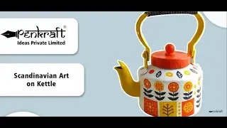 Scandianavian Art on Kettle | BY PENKRAFT