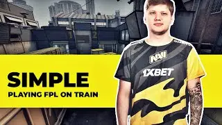 S1mple Stream Playing FPL On Train Full Match WITH  tabz , Dima ,Boombl4 ,Blacke4gle