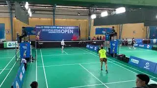 Open GS R-16 | De Guzman VS Gonzales | Philippine Badminton Open2023