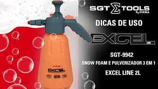 Dicas de uso SGT-9942 – SNOW FOAM E PULVERIZADOR 3 EM 1 EXCEL LINE 2L