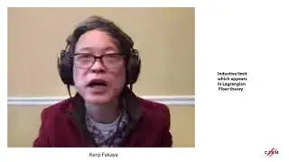 Kenji Fukaya: Inductive limit which appears in Lagrangian Floer theory