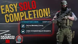 EASY Tier 2 Interceptor Mission Completion for Act 1 | Call of Duty MW3 Zombies