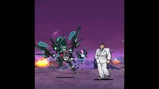 Anti Aku best unit - Kaoru Hanayama vs Lilin #shorts #thebattlecats #lilin #hanayama #bcu #fanmade