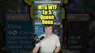 Who wants to write an #MTG book report on the Queen of the Faerie Meanies, Oona? #magicthegathering