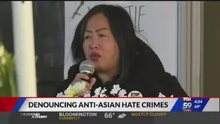 Denouncing anti-Asian hate crimes