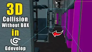 GDevelop 3D Mesh Collision Tutorial | Accurate 3D Model Collisions