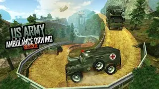 US Army Ambulance Driving Game : Transport Games - Android Gameplay