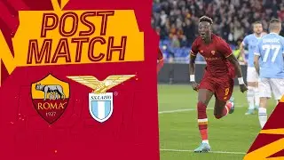 TAMMY ABRAHAM | POST MATCH INTERVIEW | ROMA-LAZIO