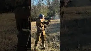 Test Firing the British Sten Mk.3 SMG WWII Firepower J&M Spec.