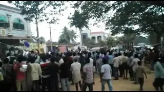 HCU student agitation in Hyderabad.