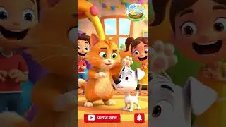 Big Cat vs Small Dog 😹🐶 | Funny Kids Cartoon FightWhen a Big Cat Meets a Brave Small Dog 😂 | Kids