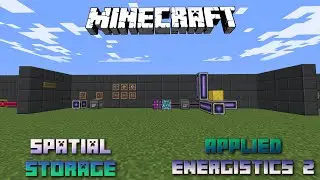 Spatial Storage Components 📀 Minecraft Applied Energistics Tutorial 1.16.5 📀 English 📀 