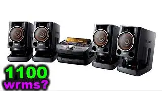 🟢 Teste de Potencia do Mini System Sony Zux999 com Decibelimetro certificado / GRAVE / SUBGRAVE /