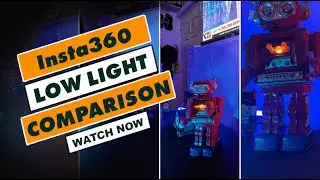Insta360 LOW LIGHT COMPARISON Ace Pro 2, X3, X5, iPhone