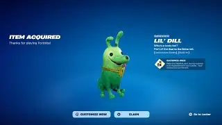 Как получить Lil Dill Sidekick БЕСПЛАТНО в Fortnite прямо сейчас! (Разблокируется в стиле LEGO Li...