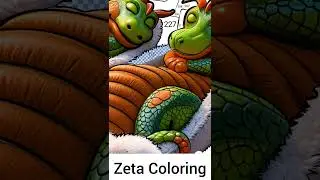 ASMR digital mandala colouring viral video | Zeta Coloring pages | Digital painting viral video 