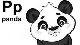 Jolly phonics Pp Sound Letter penguin puppy panda writing ✍️ #jolly_phonics #reading #panda#puppy