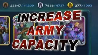 Increase Army Capacity - Art of Conquest