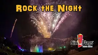 Rock the Night Fireworks at Six Flags Fiesta Texas Complete Show Ultra HD 4K  2020-09-07