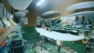 Pat Rawson Bonzer Surfboard Timelapse