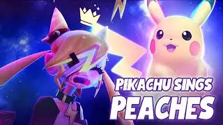 Pikachu sings Peaches - The Super Mario Bros. Movie - Jack Black