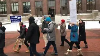 Iranian Student Gathering at the University of Michigan Diag