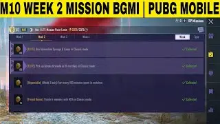 M10 Week 2 Mission [ PUBG MOBILE | BGMI ]