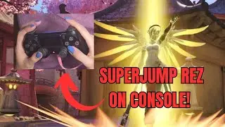 SUPER JUMP REZ on CONSOLE with Handcam - Mercy Parkour