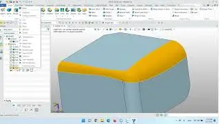 ZW3D - Fillet with variable radius