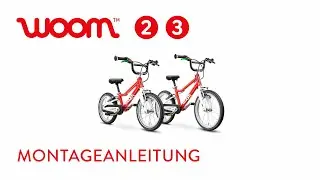 Montageanleitung für Räder woom 2 und 3 | woom bikes