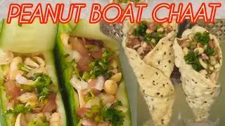 रोस्टेड स्टाइल पीनट सलाद बनाने का परफेक्ट तरीका healthy ,swadisht roasted peanut basket chaat recipe