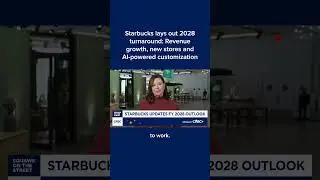 Starbucks lays out 2028 turnaround: Revenue growth, new stores and AI-powered customization