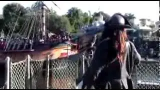 Captain Jack Sparrow Visits Disneyland