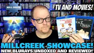 NEW Blurays In From MILLCREEK! | Baseketball, Black Dahlia, And Sea Quest REVIEWED!