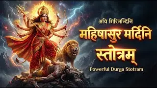 महिषासुर मर्दिनि स्तोत्रम् | अयि गिरिनन्दिनि | Powerful Durga Stotra | Bhakti Path Bhajan