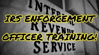 IRS CID Agent Training! I Hope This Is A Joke!
