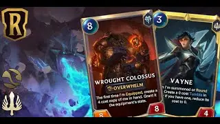 Wrought Colossus and Elder Dragon are a Powerful Combo | Legends of Runeterra