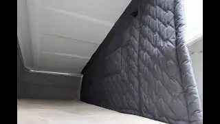 Hacks, mods and makes - a Pop top roof bed divider - double into 2 side by side bunks