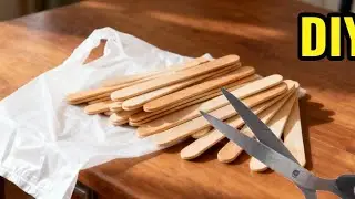 Don’t Throw Them Away! Amazing Craft Ideas from Plastic Bags & Ice Cream Sticks || 3 DIY