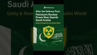 &ldquo;After the Defence Pact, Pakistan&rsquo;s nuclear shield now extends to Saudi Arabia.#subscribe #viral