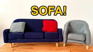 1/12 COUCH SOFA TUTORIAL