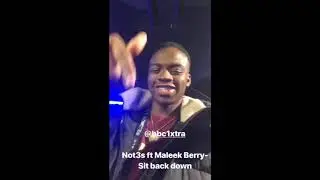 Not3s ft Maleek Berry - Sit Back down (Preview)