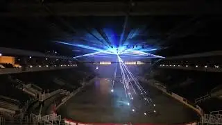 Laser Fusion - Laser Light Show Install at the Town Toyota Center for the  Wenatchee Wild Hockey