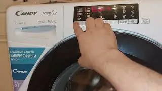 Switching language on my Candy SmartPro Inverter washing machine