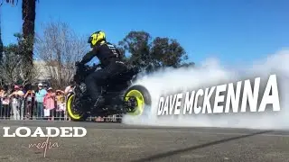Dave McKenna Street Bike Stunt Rider 2019 Australia Casino Truck Show